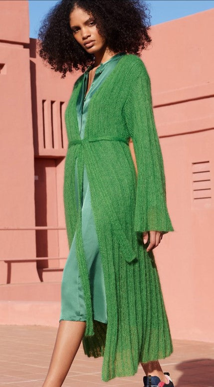 A Lana Grossa SilkHair Pattern - Coat 36 (PDF)