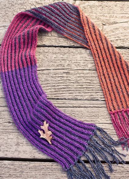 Squish Scarf - FREE with Chunky Merino Superwash purchase of 3 or more skeins (PDF File)