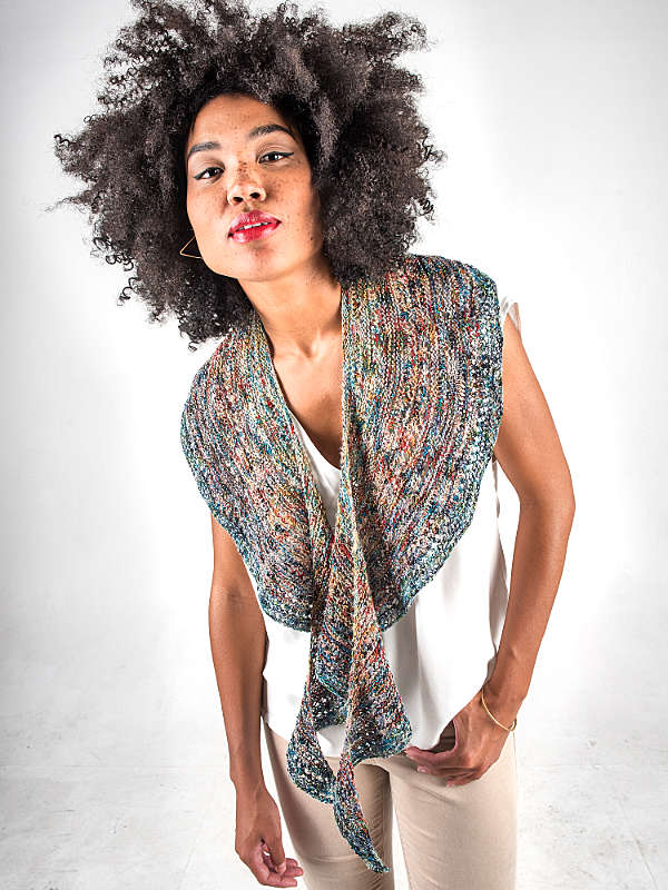 A Berroco Liana Pattern - Stevie Shawl (PDF)