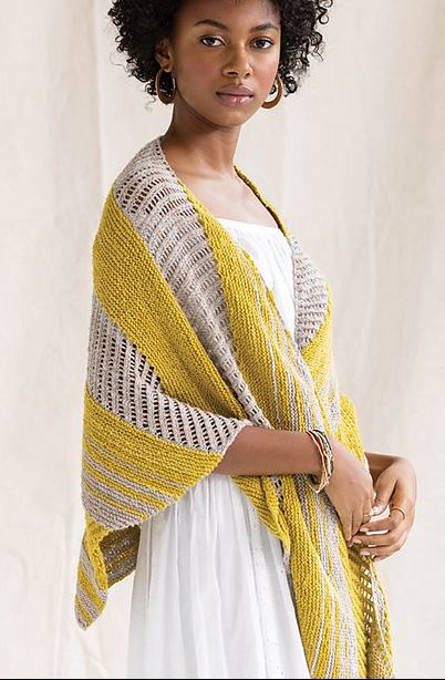A Noro Sonata Pattern - Summer Citrus Shawl #06 (PDF)