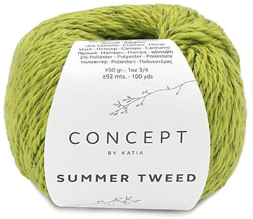 Katia Concept Summer Tweed - Pistachio (Color #67)