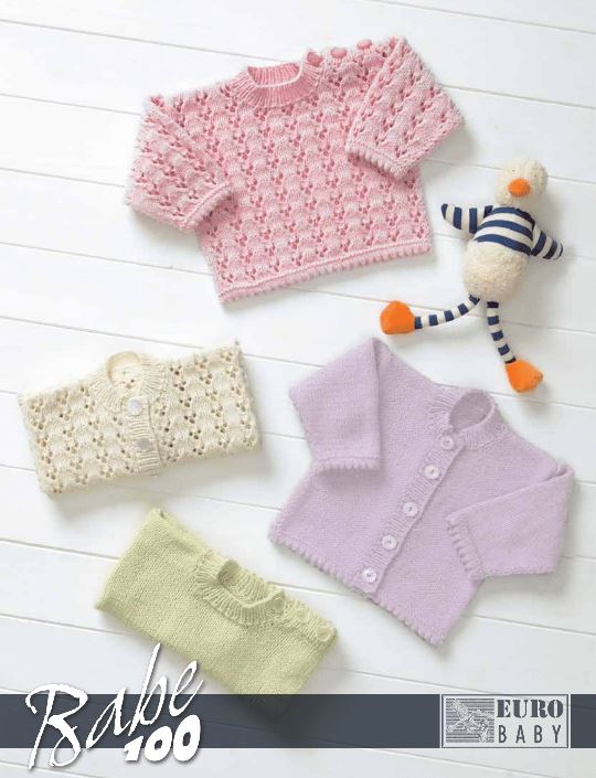 A FREE Babe 100 Pattern - EYB Sweaters & Cardigans (PDF)