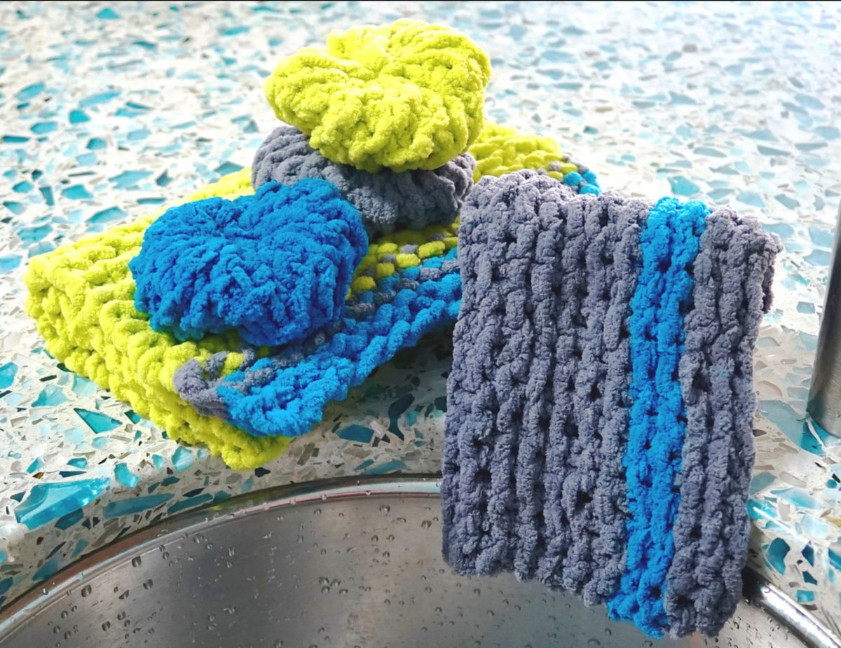 A FREE Hikoo Rub-A-Dub Pattern - The Cleaning Collection