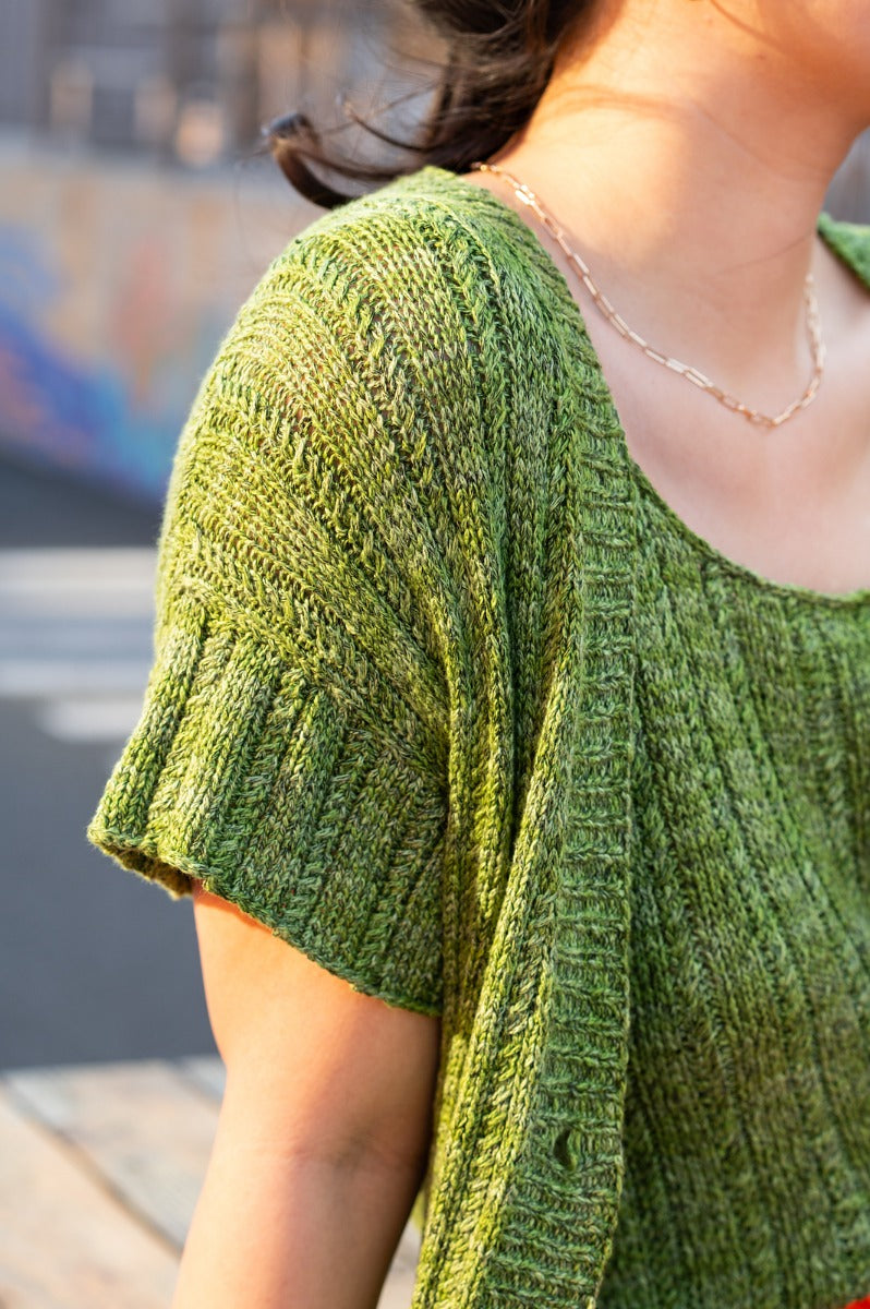 A Berroco Tillie Pattern - Melle Tank and Cardigan (PDF)