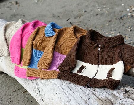 A FREE HiKoo Kenzington Pattern - Toddler's Blank Slate Cardi (PDF)