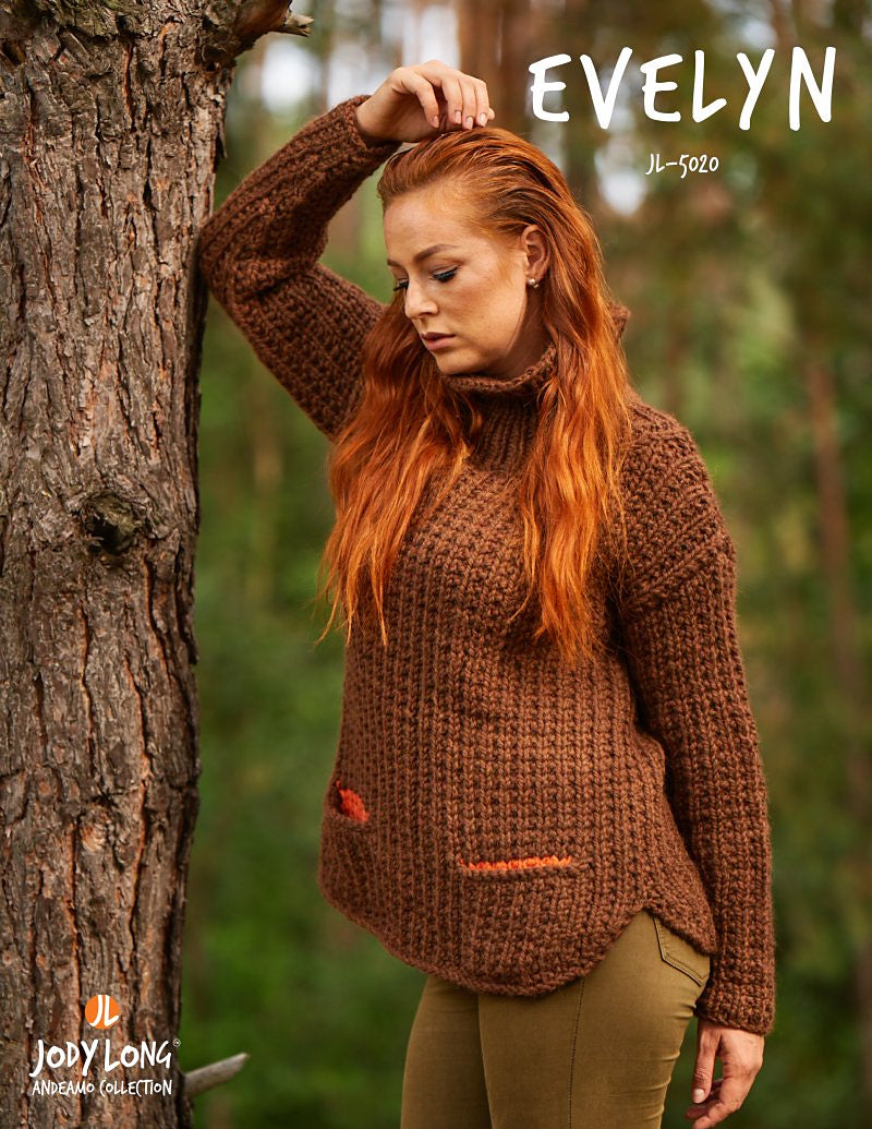A FREE PATTERN W/ PURCHASES of Jody Long Andeamo - Evelyn (PRINT COPY)