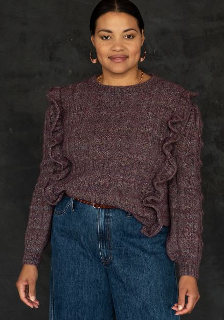 A Berroco Dulce Pattern - Violet Pullover (PDF)