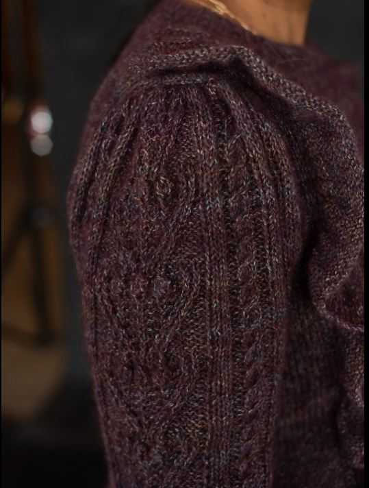 A Berroco Dulce Pattern - Violet Pullover (PDF)