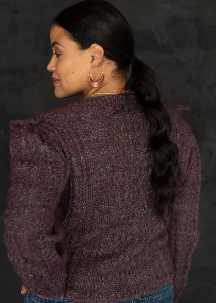 A Berroco Dulce Pattern - Violet Pullover (PDF)