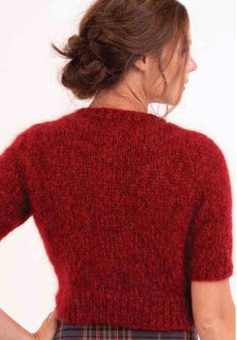 A Jody Long Glam Haze Pattern - Wish Cropped Cardigan (PDF)