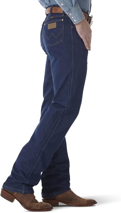 New w/ Small Discoloration on Leg - Wrangler Men's 13MWZ Cowboy Cut Original Fit Jean, 34 x 32
