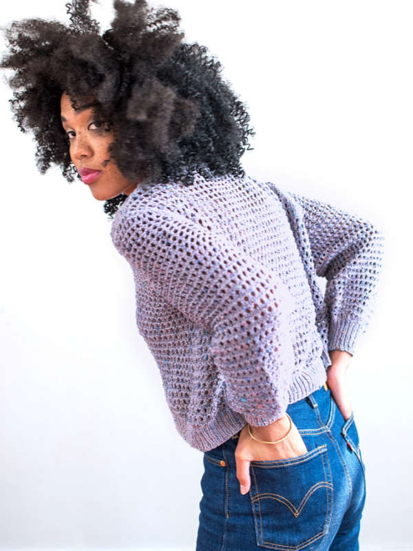 A Berroco Zinnia Pattern - Yarden Cardigan (PDF)