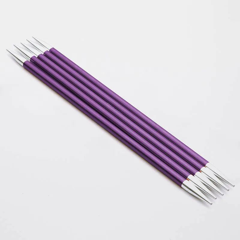 KnitPro Zing 6" Double Point Needles - US 7 (4.50mm)