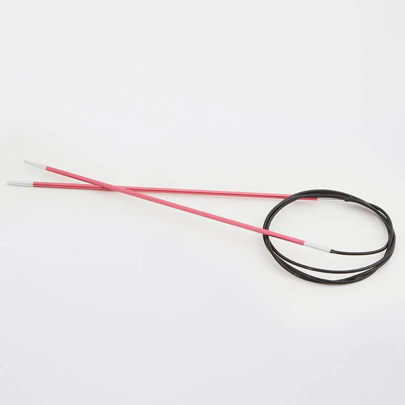 KnitPro Zing 60" Fixed Circular Needles - US 0 (2.00mm)