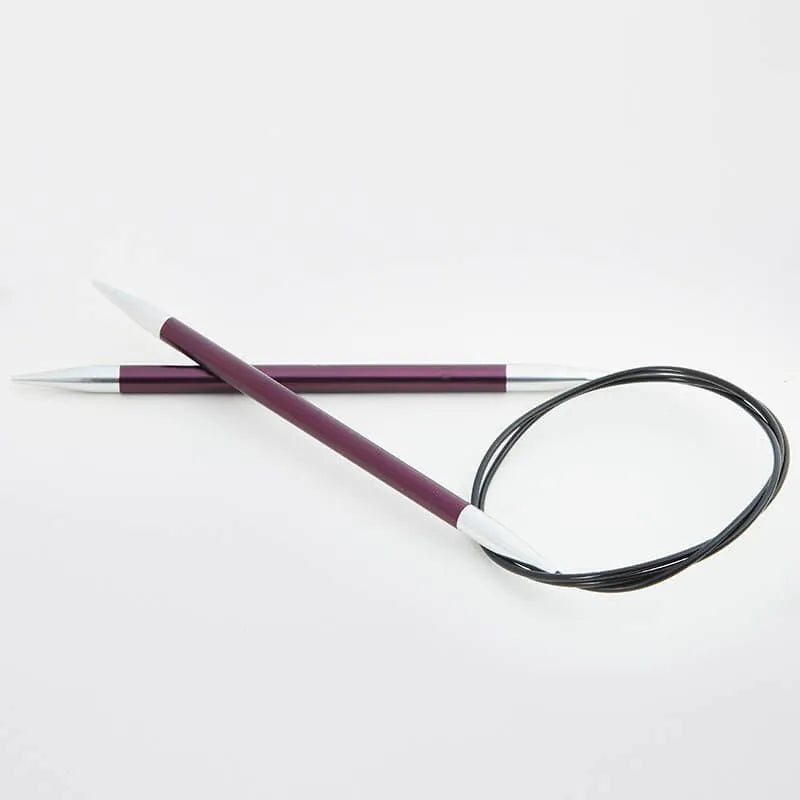 KnitPro Zing 16" Fixed Circular Needles - US 10 (6.00mm)